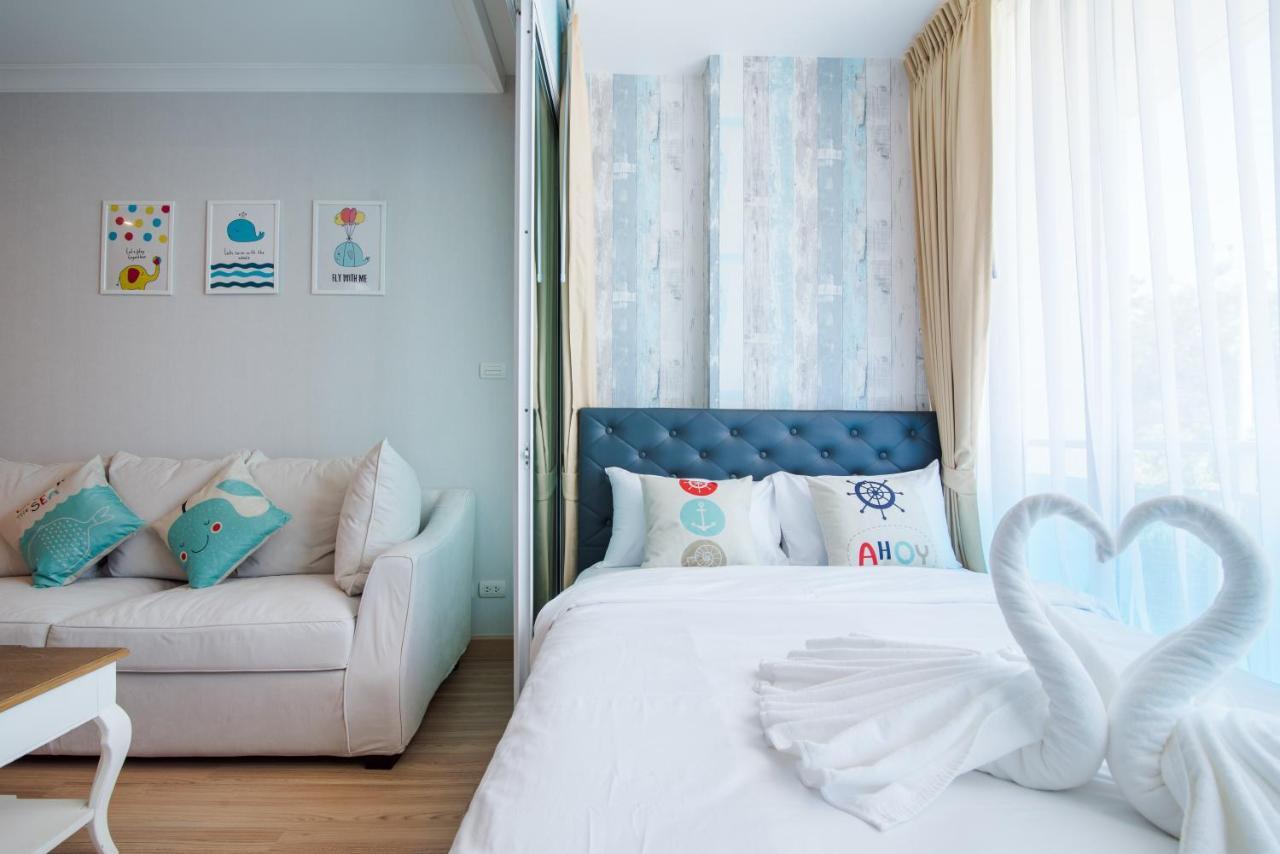 Huahin Myresort Family Suite Condo 3B2B Free Water Park มายรีสอร์ท หัวหิน 3 ห้องนอน 2 ห้องน้ำ พัก 8 คน ฟรีสวนน้ำ Eksteriør billede
